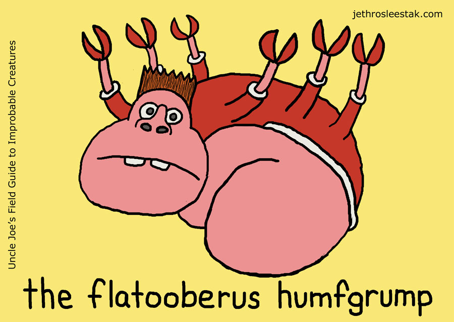 The Flatooberus Humfgrump Trading Card