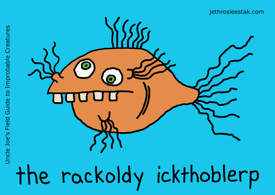 The Rackoldy Ickthoblerp Trading Card