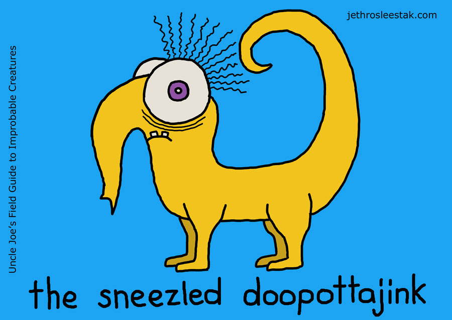 The Sneezled Doopottajink Trading Card