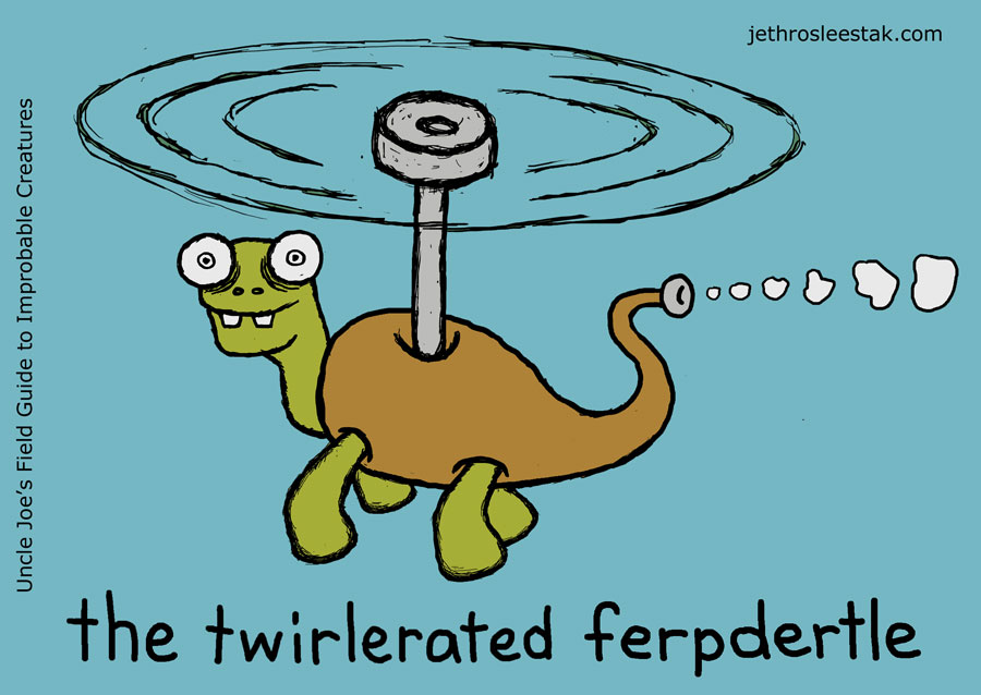 The Twirlerated Ferpdertle Trading Card
