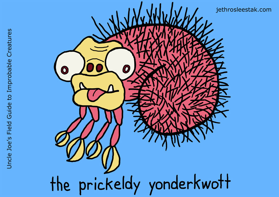 The Prickeldy Yonderkwott Trading Card