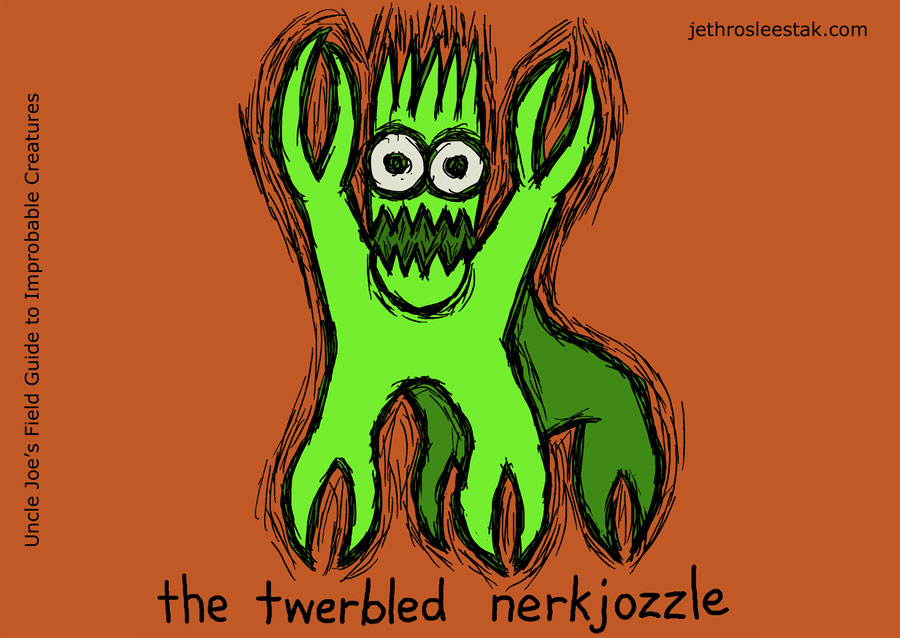 The Twerbled Nerkjozzle Trading Card