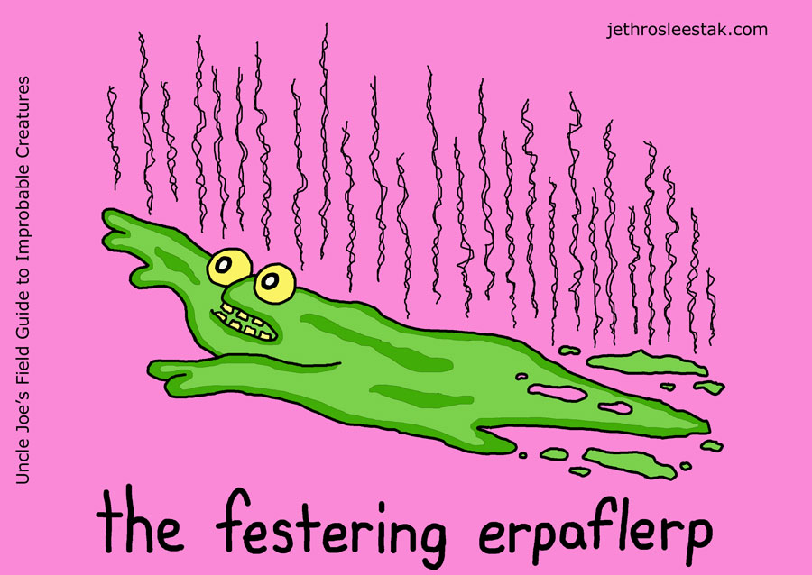The Festering Erpaflerp Trading Card