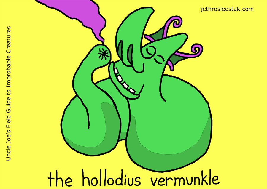 The Hollodius Vermunkle Trading Card