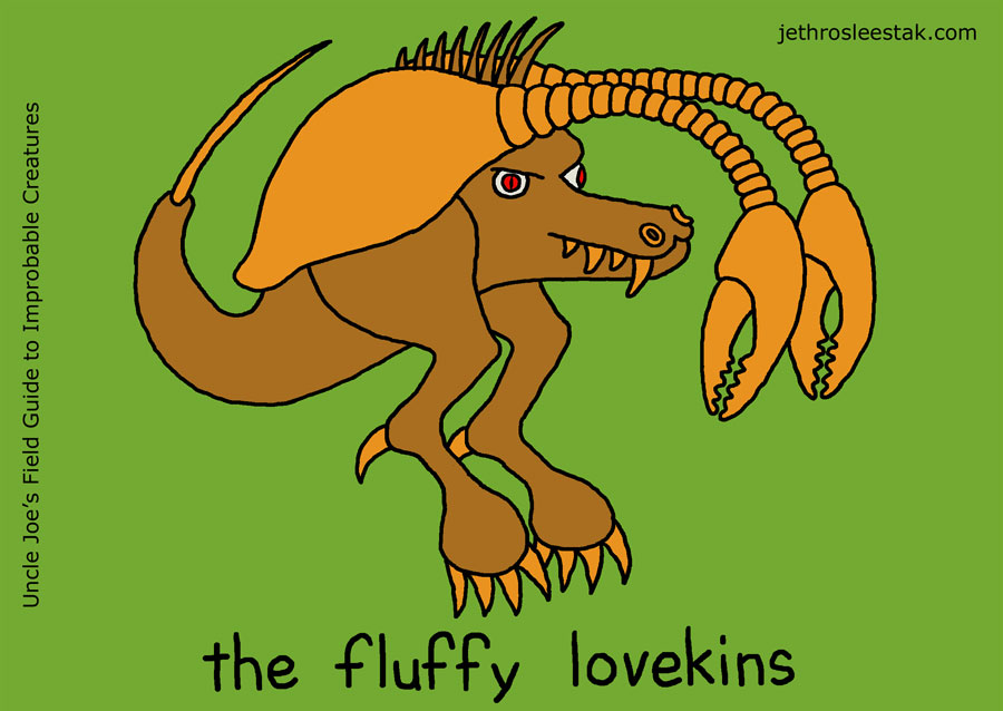 The Fluffy Lovekins Trading Card