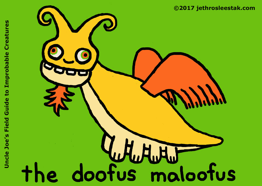 The Doofus Maloofus Trading Card
