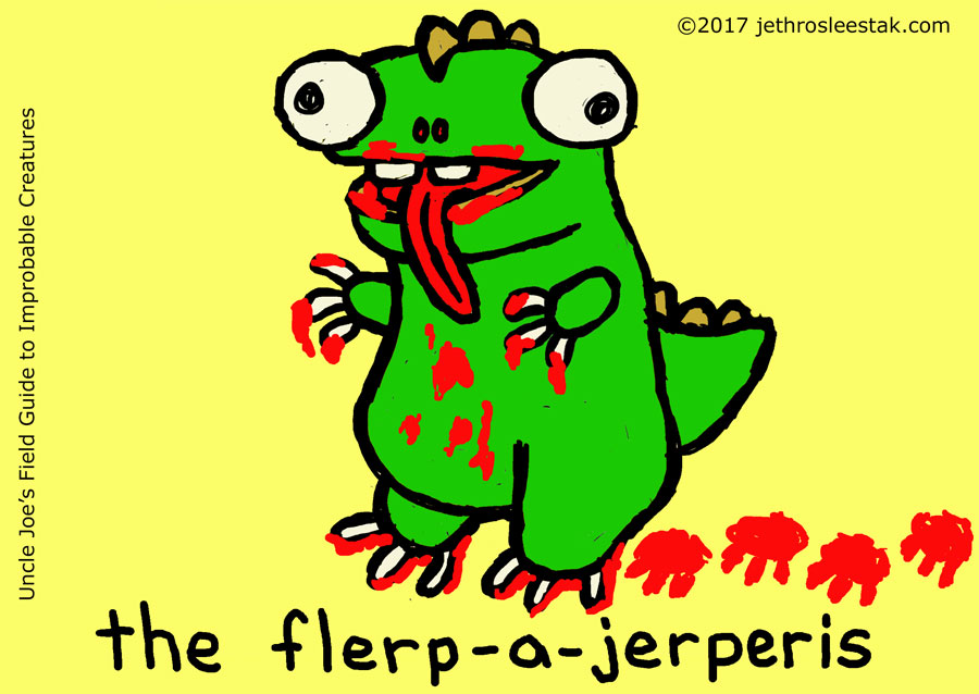 The Flerp-a-Jerperis Trading Card