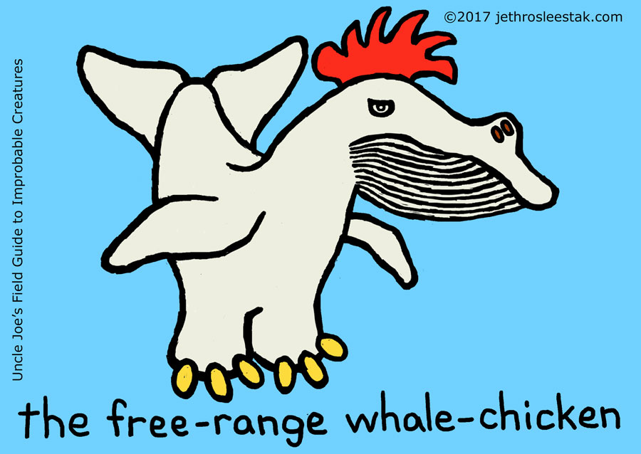 The Free-Range Whale-Chicken Trading Card