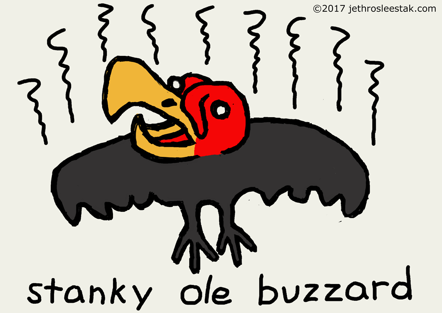 Stanky Ole Buzzard Animated GIF