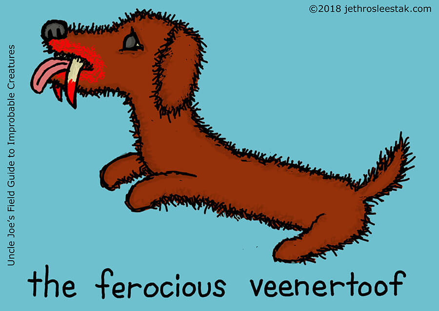 The Ferocious Veenertoof Trading Card