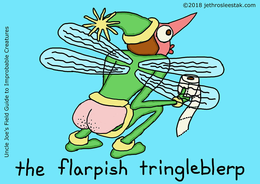 The Flarpish Tringleblerp Trading Card