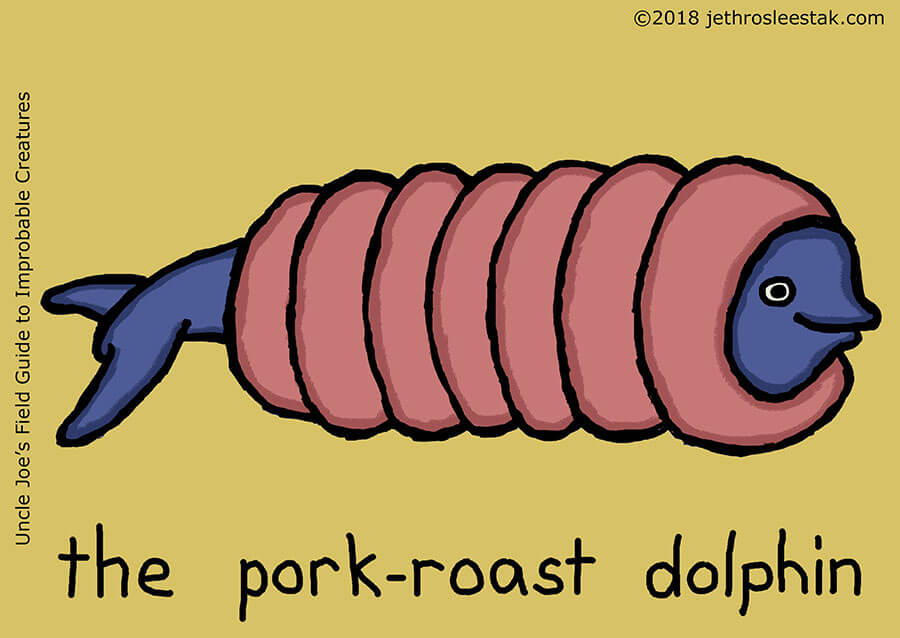 The Pork-Roast Dolphin Trading Card