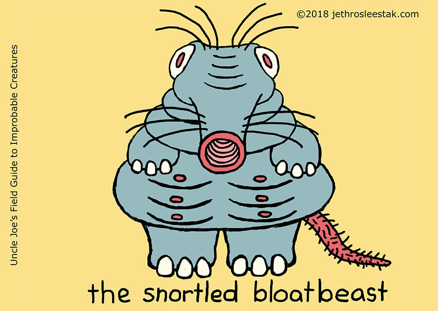 The Snortled Bloatbeast Trading Card