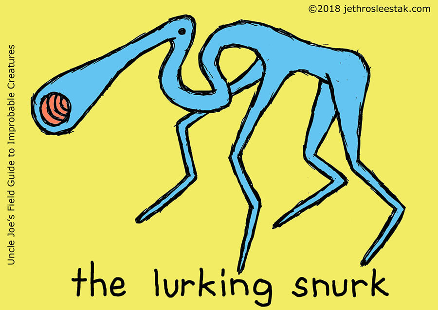 The Lurking Snurk Trading Card