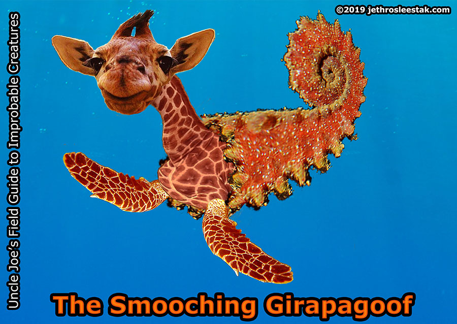 The Smooching Girapagoof Trading Card