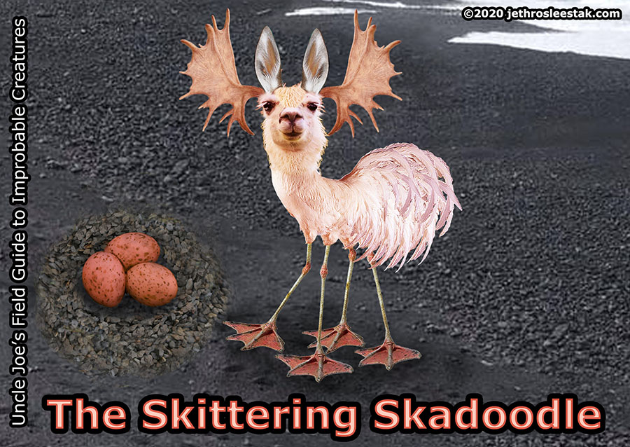 The Skittering Skadoodle Trading Card