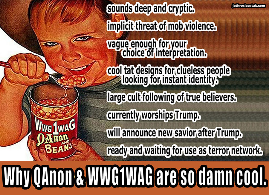 Meme Why QAnon & WWG1WAG Are So Damn Cool