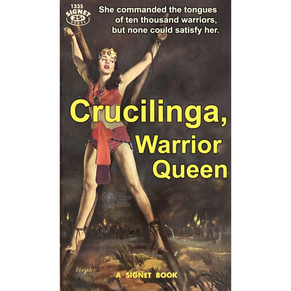 Book Cover Crucilinga, Warrior Queen