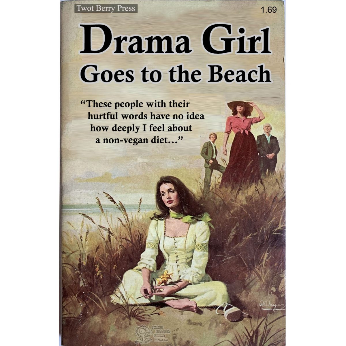 Book Cover Drama Girl Goes to the Beach