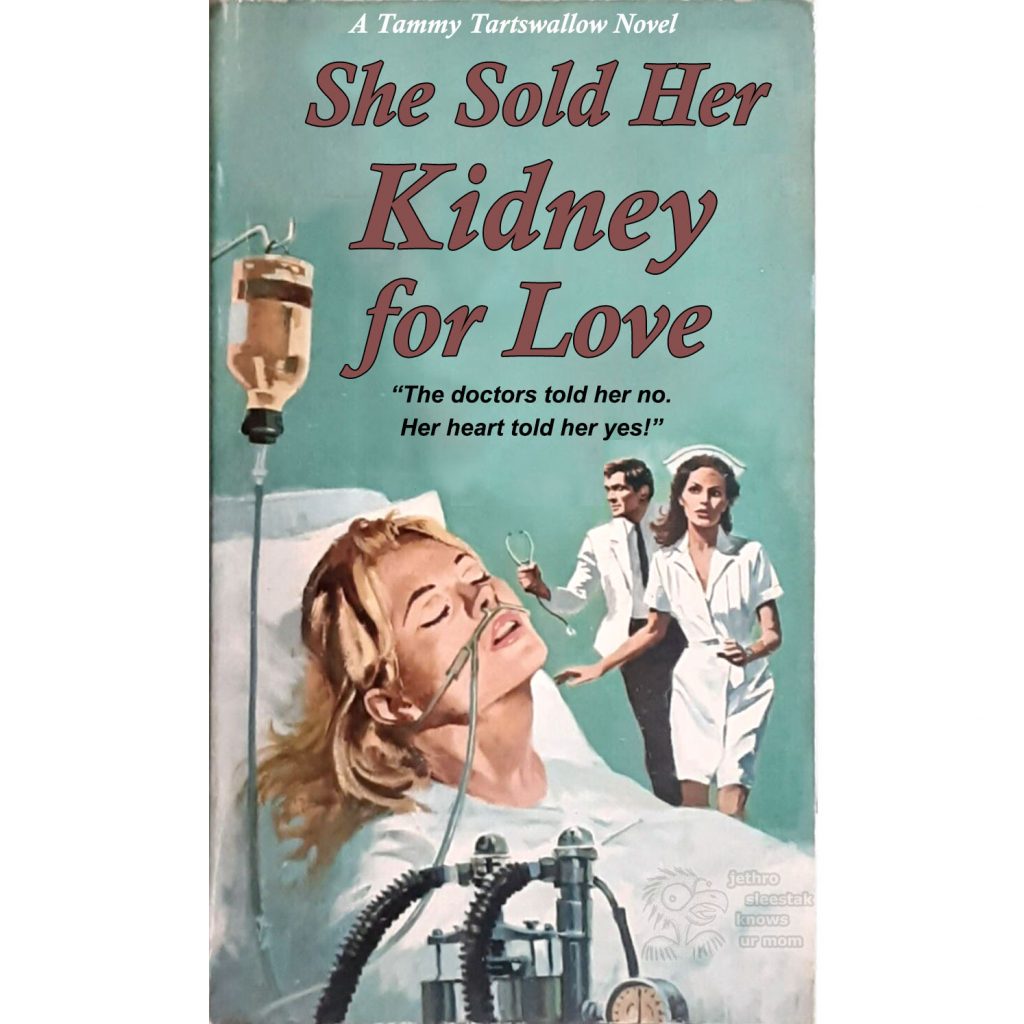 Book Cover She Sold Her Kidney for Love
