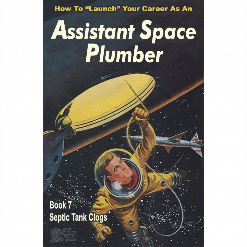 Book Cover Assistant Space Plumber