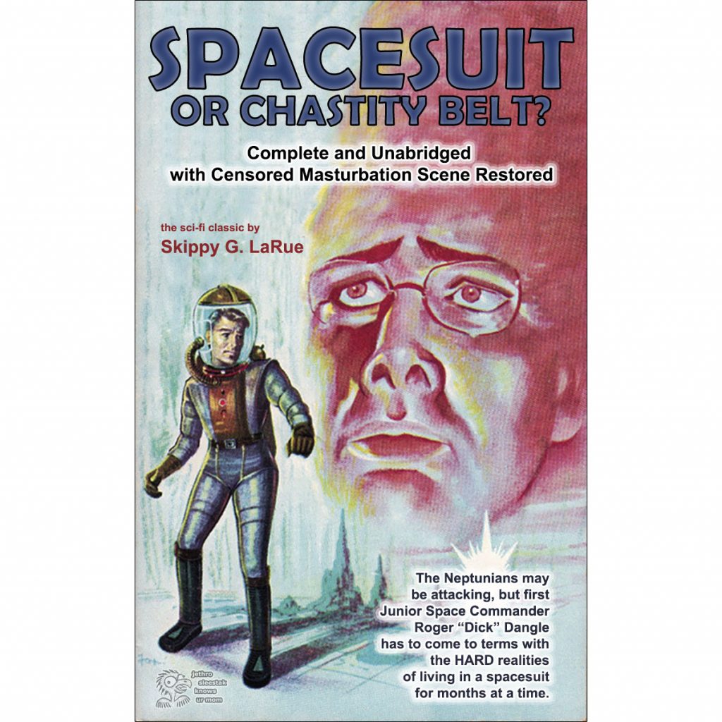 Book Cover Spacesuit Or Chastity Belt?